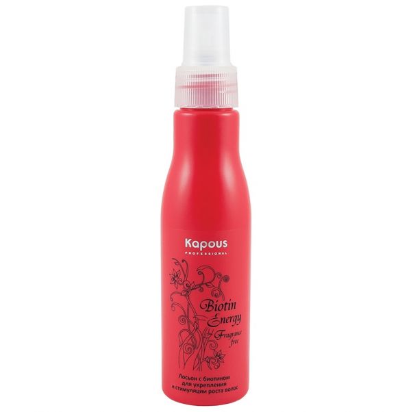 Lotion for strengthening and stimulating hair growth "Biotin Energy" Kapous 100 ml
